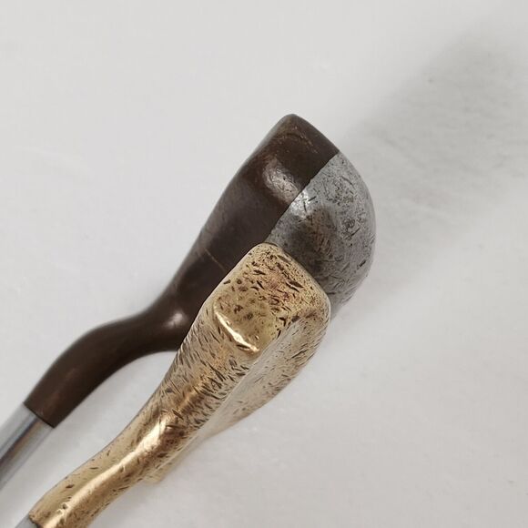 Lot of 2 Acushnet Bullseye M-OSET-5S & FL-M 5S John Reuter Jr. Putters Steel 35" - Picture 3 of 14